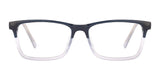 Rectangle Eyewear Glasses Wide Rimmed Propionate Frame Clear Lens Optical Glasses for Men