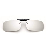 Clip On Flip Up Sunglasses Men's Flexible Polarized Lenses Glasses Clip on Prescription Sunglasses Eyeglass