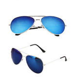 Retro Aviator Sunglasses Mirror Eyewear UV400