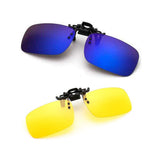 Clip-on Sunglasses 2 Pack Polarized Lens For Driving, Outdoor Sports & Holidays