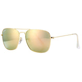 PA3136 Crystal Lens Square Sunglasses