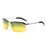 Night Vision Glasses for Driving Men Women Sports Style Metal Frame Sunglasses