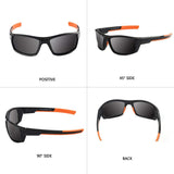 Polarized Sport Sunglasses Driving Sun Glasses for Men Women TR 90 Frame Cycling