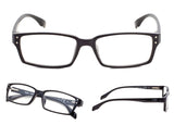 READING GLASSES 3 pack Classic Rectangular Frame Readers