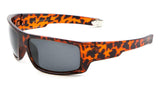 Men Sport Wrap Around Sunglasses Driving Motocycle Sport Golf Eyewear