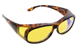 Fit over Blue Blocking Glasses with Yellow Tinted Lens