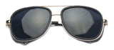 Unisex Cover Side Shield Square Sunglasses