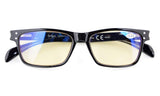 Anti Blue Rays,Reduce Eyestrain,UV Protection,Spring Hinges,Computer Gaming Reading Glasses Unisex