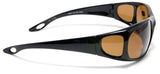 FG Windows Style Polarized Wraparound Bifocal Reading Sunglasses + 1.50 2.00 2.50 Power Magnifier Sun Glasses
