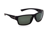 Premium Mens Wrap-Around Polarized Sunglasses with UV Lenses, Made in Italy