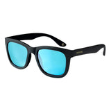 Oversize Wayfarer Plastic Frame with Square Lens Sunglasses for Women and Men Polarized UV 400 Protection