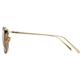 Vintage Round Optical Glasses Frame Hipster Non-prescription Retro Oval Eyewear with Clear Lens for Women