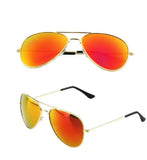 Retro Aviator Sunglasses Mirror Eyewear UV400