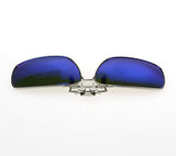 Mens&Womens Retro Polarized Clip on Flip up Plastic Sunglasses