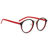 Fashion Round Eyewear Frame Eyeglasses Optical Frame Clear Lens Glasses