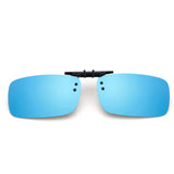 Clip On Flip Up Sunglasses Men's Flexible Polarized Lenses Glasses Clip on Prescription Sunglasses Eyeglass