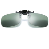 Polarized Clip-on Sunglasses Over Prescription glasses For Driving Fishing