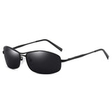 Polarized Sport Mens Sunglasses HD Lens Metal Frame Driving Shades FD 9005