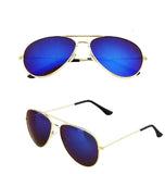 Retro Aviator Sunglasses Mirror Eyewear UV400