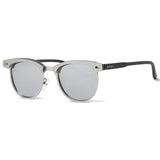 Polarized Sunglasses Semi-Rimless Metal Frame Classic Sun Glasses K0558