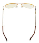 UV Protection,Anti Blue Rays,Reduce Eyestrain,Pilot Style Computer Reading Glasses