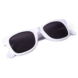 Men's Fashion Bottle Opener Temple Design Square Sunglasses-black