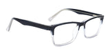 Rectangle Eyewear Glasses Wide Rimmed Propionate Frame Clear Lens Optical Glasses for Men