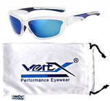 Men's Polarized Sport Sunglasses - High Performance Sleek Design - Non Slip Nose Pads - Provides Excellent Coverage