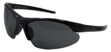 Blazin Maui Wrap Polarized Nearly Invisible Line Bifocal Sunglasses