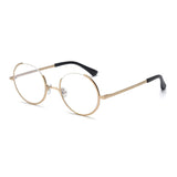 Three Fourths Glasses Frame for men Gap Design Prescription Eyeglasses 50mm