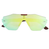 Wooden Sunglasses for Men Design Sports Wooden Frame Sun Glasses UV Protection Unisex Sunglasses