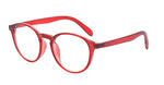 Vintage Retro Small Nails Horned Rim Round Clear Lens Glasses Prescription
