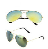 Retro Aviator Sunglasses Mirror Eyewear UV400