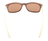 Men's Bamboo Wood Arms Classic Polarized Sunglasses