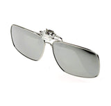Mens&Womens Retro Polarized Clip on Flip up Plastic Sunglasses
