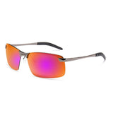 Night Vision Glasses for Driving Men Women Sports Style Metal Frame Sunglasses