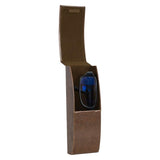 Flip Top Aluminum Glasses Case With Magnetic Closure - Slim Silhouette Style