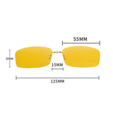 Magnetic Sunglasses Clip For Eyeglass and Night Vision Clip for Driving