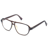 Vintage Inspired Eyewear Geek Clear Lens Horn Rimmed Fashion Nerd Eyeglasses