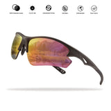 Polarized Sports Sunglasses for Men & Women: Cycling & Fishing  - Rainier