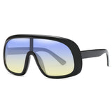 Classic Aviator Sunglasses Oversized Square Black Frame Clout Goggles Fashion Style