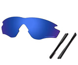 Premium Replacement Lenses & Rubber Kits for Oakley M2 Frame Sunglass