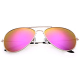 Retro Aviator Sunglasses Mirror Eyewear UV400