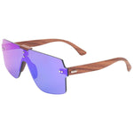 Wooden Sunglasses for Men Design Sports Wooden Frame Sun Glasses UV Protection Unisex Sunglasses