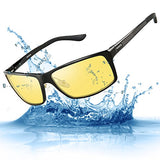 Mens HD Glasses for Driving at Night Fishing Outdoor Anti Glare Polarized Sunglasses