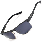 Men's Sunglasses Aluminum Magnesium Color Lens Polarized Wayfarer Sunglasses