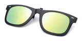 Clip-on Flip Up Polarized Wayfarer Sunglasses Lens For Outdoor Sports