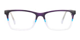 Rectangle Eyewear Glasses Wide Rimmed Propionate Frame Clear Lens Optical Glasses for Men