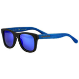 Classic Wayfarer Bamboo Wood Sunglasses Polarized Lenses that float