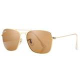 PA3136 Crystal Lens Square Sunglasses